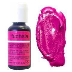 Гелевий харчовий барвник Chefmaster Fuchsia / Фуксія, 20 гр 5114 фото
