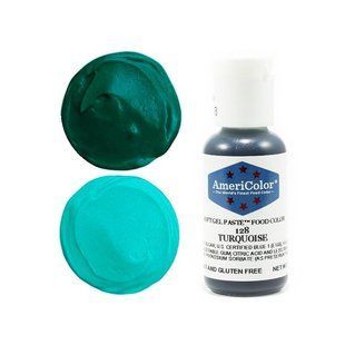 Барвник AmeriColor Turquoise, бірюзовий 21 gr AC128 фото
