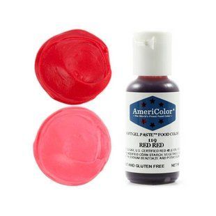 Барвник AmeriColor Red Red, Червоний 21 gr AC03 фото